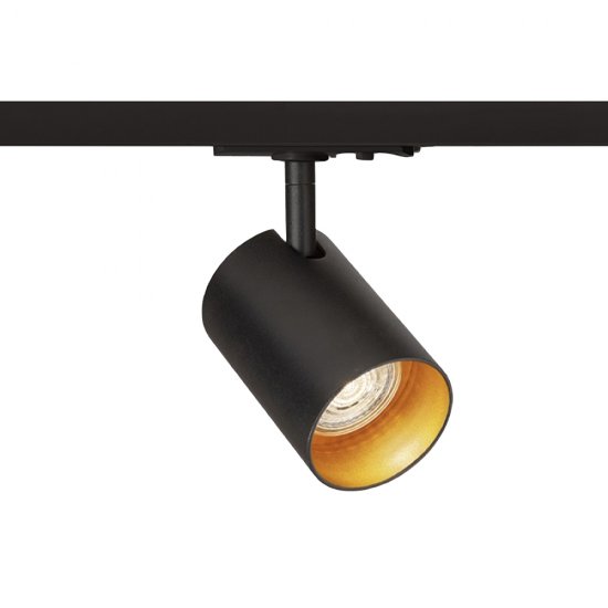 GU10 armatur Connor till 1-fas skena - svart