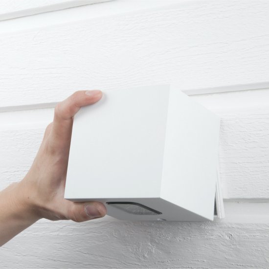 Cube XL I LED fasadlampa 12,5W 3000K installation 4
