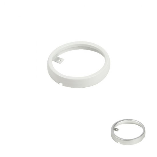 Distansring till Slim LED puck 12Vdc i vitt eller sliver