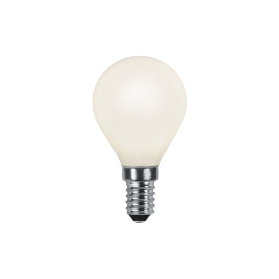 LED lampa E14 P45 Opaque Filament Ra90 2700/3000K Dimbar