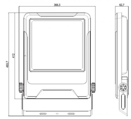 Elly 200W strålkastare, E-200