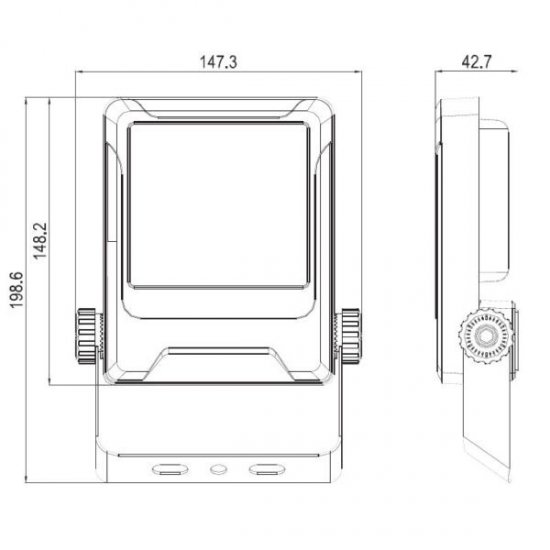 LED-Strålkastare Elly 20W, E-20