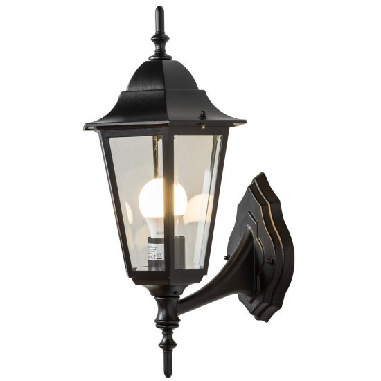 Airam Kartano PR-A-U fasadlampa svart -med lampa