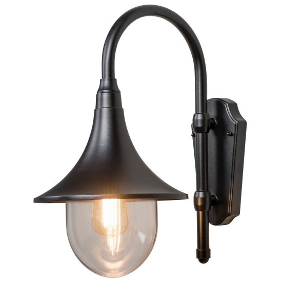 Kartano TR-U fasadlampa E27 lampa svart