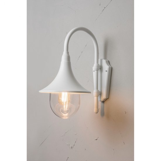 Kartano TR-U fasadlampa E27 lampa vit