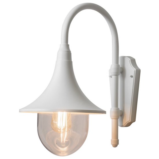 Kartano TR-U fasadlampa E27 lampa vit