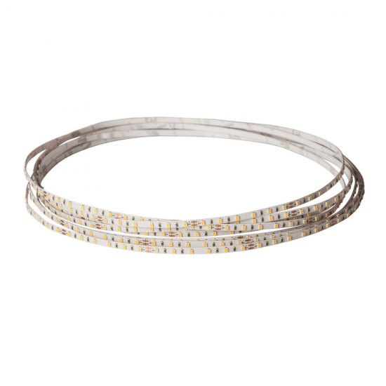 Flexibel LED strip 3,5mm bred 3000K högt ljusflöde 24V från Hidealite