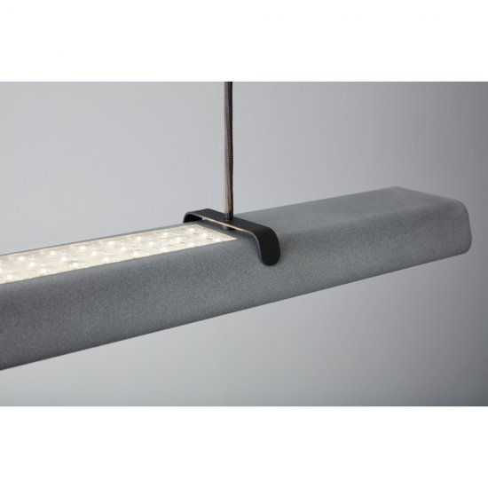 Pendelarmatur Fold dimbar Upp/ned ljus vit/grå/sand