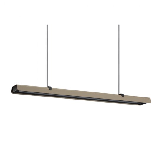 Pendelarmatur Fold dimbar Upp/ned ljus vit/grå/sand