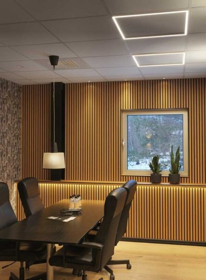 Framy LED-ljusram 60x60 4000K Vit DALI