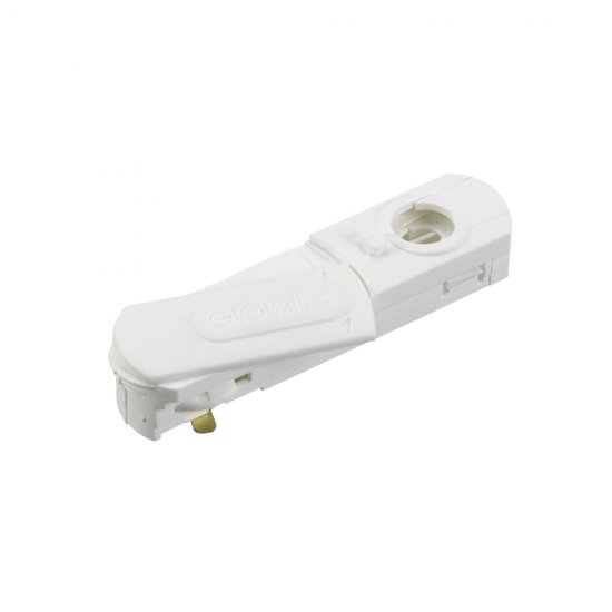 Global Trac tillbehör 1-fas skenor vit GB66-3