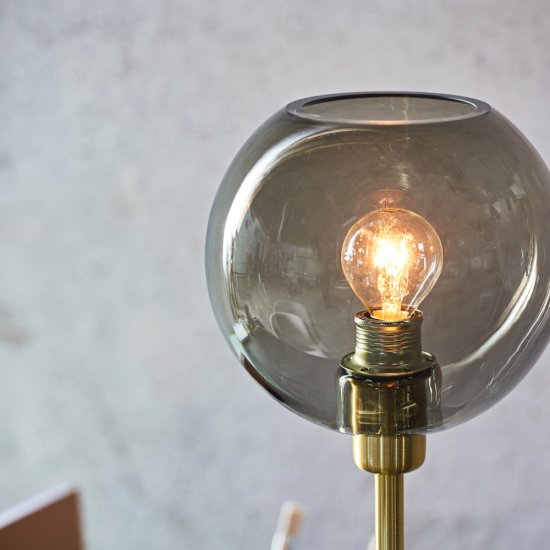 Gloria bordslampa 46,6cm mässing 42761073 kupa