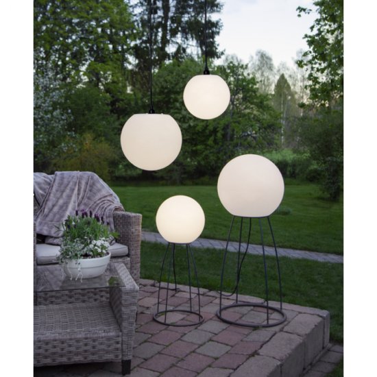 Miljöbild på Mallorca, två storlekar, här tillsammans med matchande hängande belysning