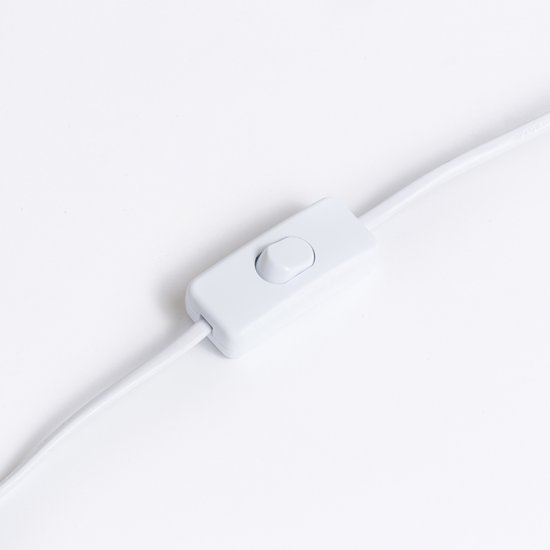 Heidi Bordslampa 25cm betong med naturvit skärm