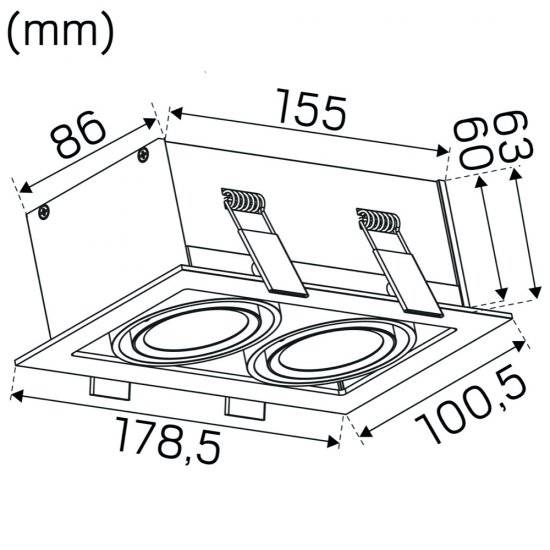 Optic Box II Vit 2X7,5W