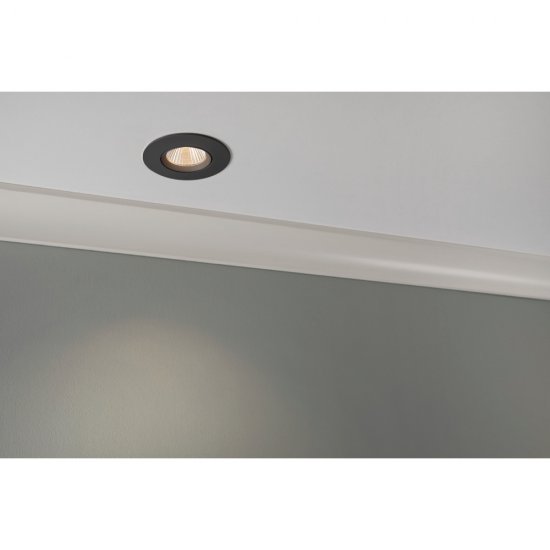 Hidealite Optic Quick ISO Svart monterad i tak