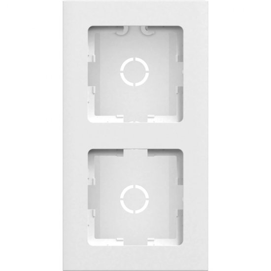 Tom hörnbox för utanpåliggande montage i hörn och under skåp