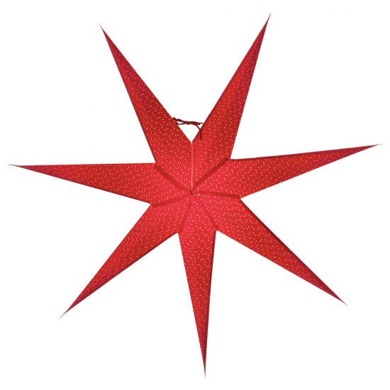 Julstjärna Aino 80cm röd från watt&veke