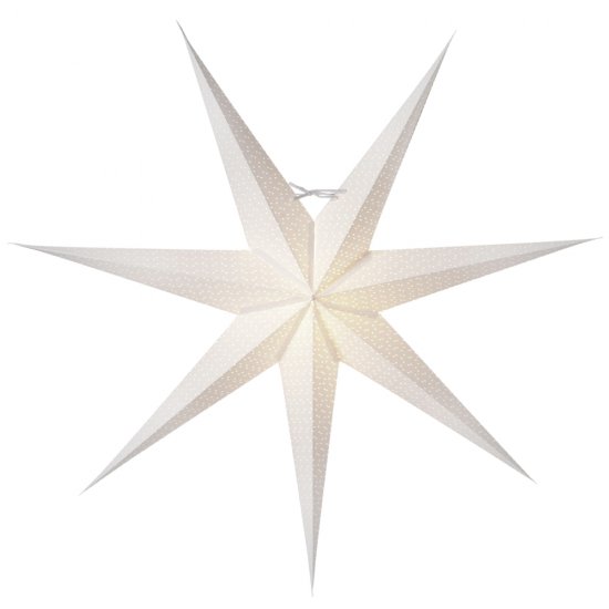 Julstjärna Aino 80cm vit från watt&veke