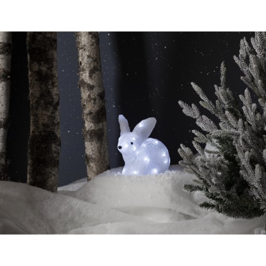 Kanin 20cm LED Crystal Decoration