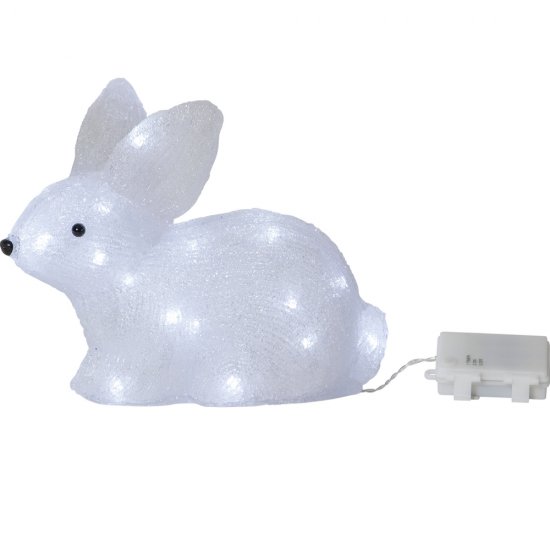Kanin 20cm LED Crystal Decoration
