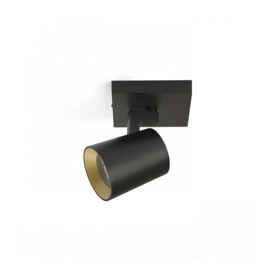 Kenny I för GU10-ljuskälla vit/svart/silver