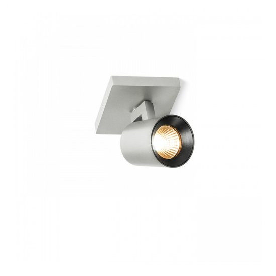 Kenny l takspotlight för GU10-ljuskälla silver