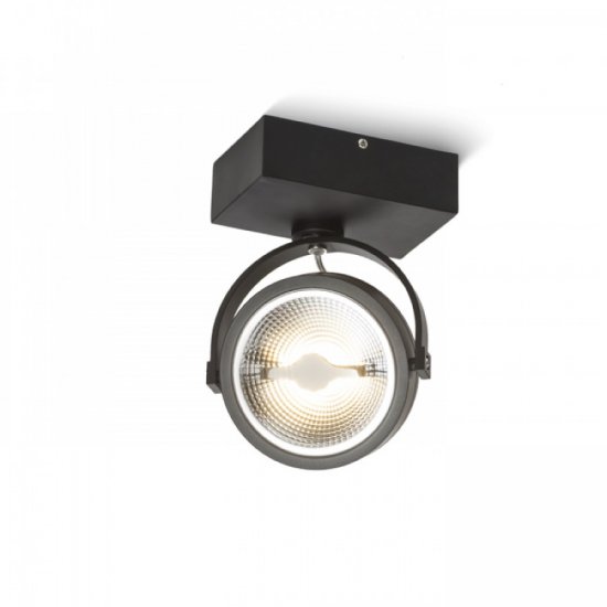 Kelly LED I vägg / takspotlight 12W LED svart