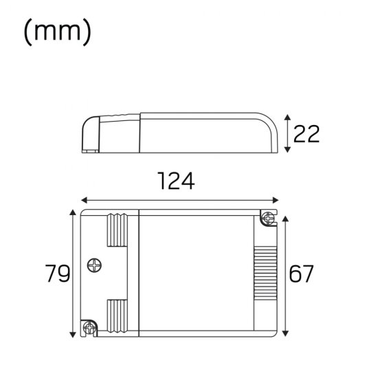Jolly Maxi US 0-50W - 350-900mA + 48V dimbar