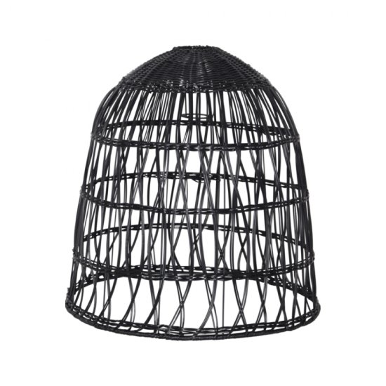 Lampskärm Knute stor - utelampa - svart