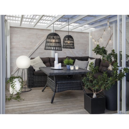 Lampskärm Knute stor - för uteplatsen - miljöbild 8