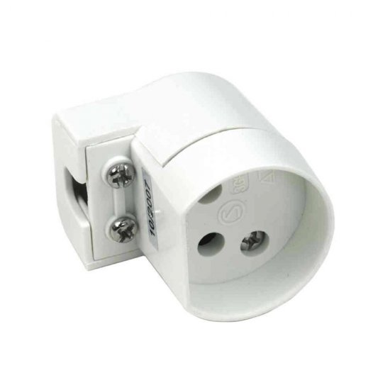 Lamputtag för sladd, ojordad