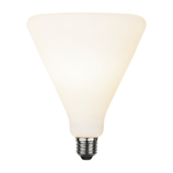LED-lampa E27 13,8cm Opaque double coating Funkis 363-61 lysande