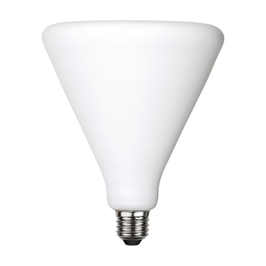 LED-lampa E27 13,8cm Opaque double coating Funkis 363-61 frilagd