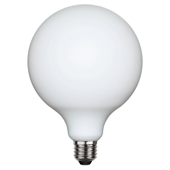 LED-lampa E27 12,5cm Opaque double coating 363-43-1 frilagd