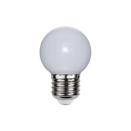 LED-lampa E27 4,5cm 1W Outdoor Filament PC-cover
