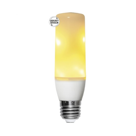 LED-lampa E27 med flammande låga - 2,6-3,9W 1800K