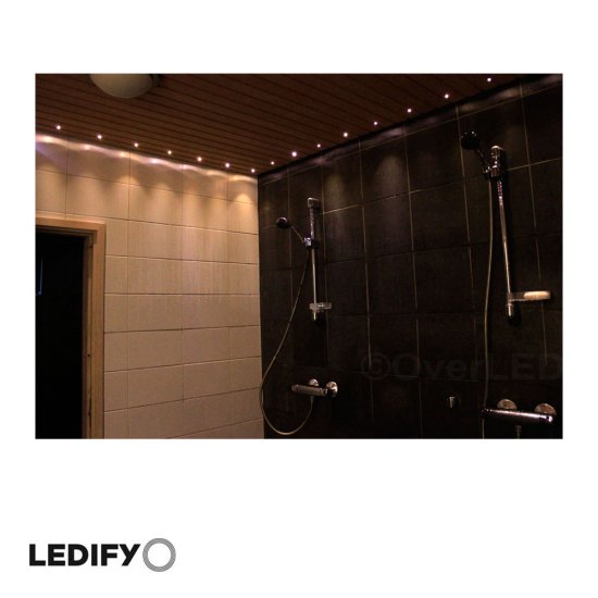 Bastuspotlights LED 6-pack 6x0,3W miljöbild 2