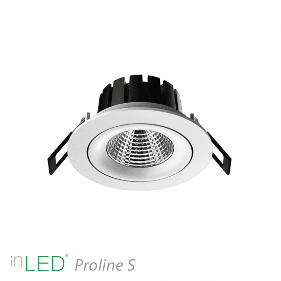 LED spotlight inLED Proline S1 - 10W vit 2700K