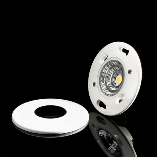 Designlight DB-235MW 4,6W LED spotlight 2700K svart bakgrund