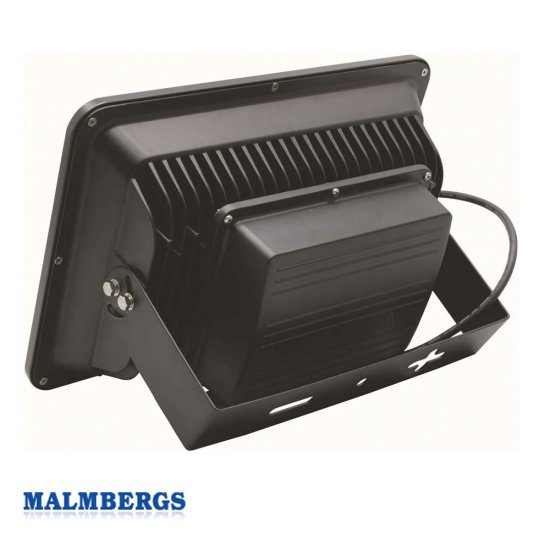 LED strålkastare Arc 300W IP66 - Svart bakifrån | SPOTiLED.SE