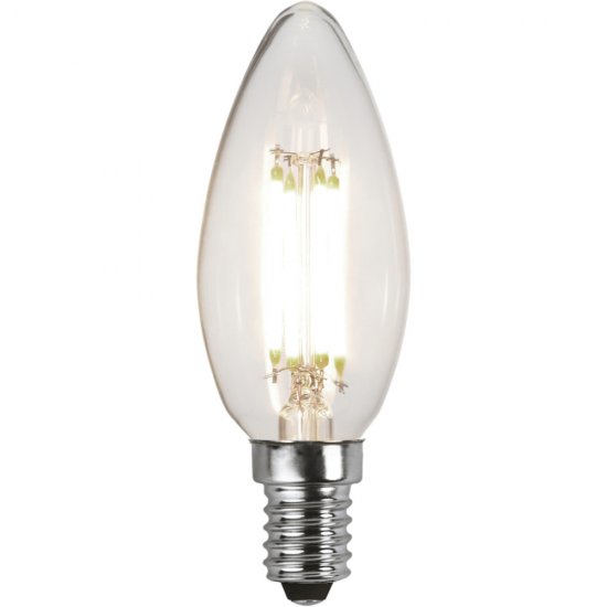 LED lampa E14 C35 Clear 3-step dim 235 lumen