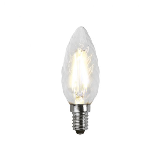 2W filament lampa med E14 sockel 250lm - ej dimbar - lysande