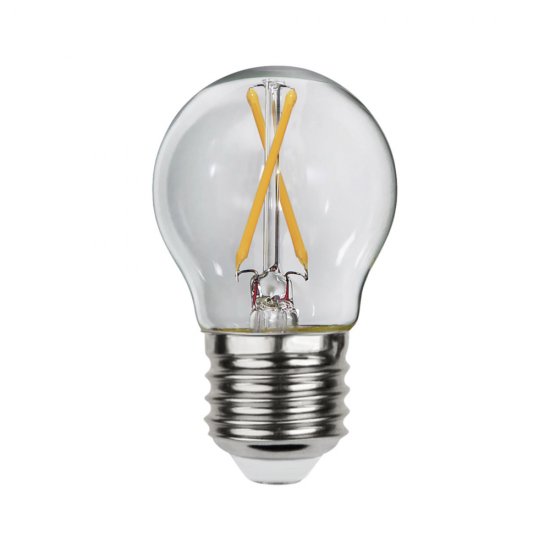 LED lampa E27 G45 Clear 270lm 4000K - släckt