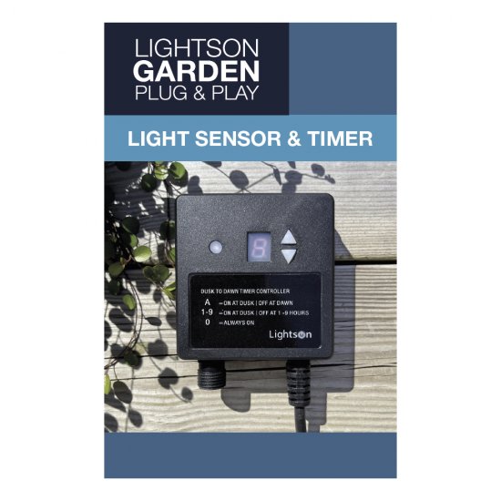 Ljussensor / skymningsrelä - LightsOn