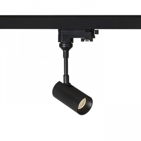 8W LED armatur Lollipop till 3-fas skena - svart