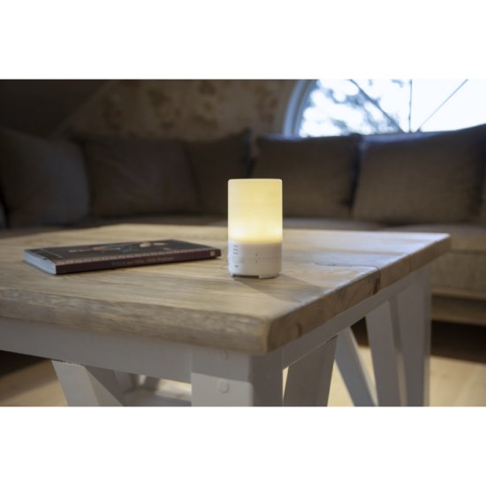 Portabel luftfuktare med LED- lampa