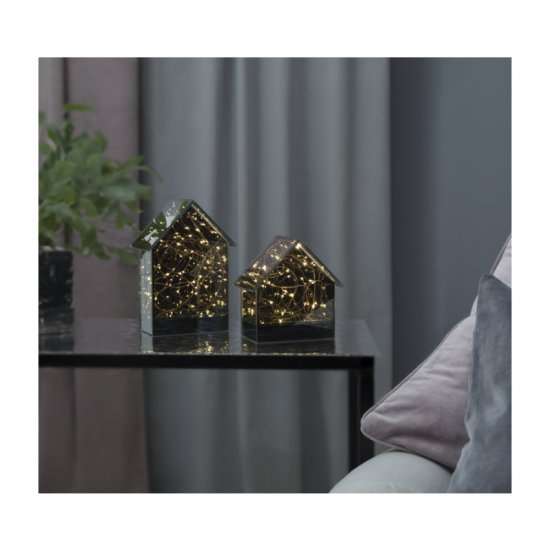 LED ljuslykta Mirror house - olika storlekar - miljöbild 2