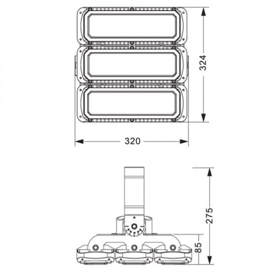 Modulstrålkastare M1-230