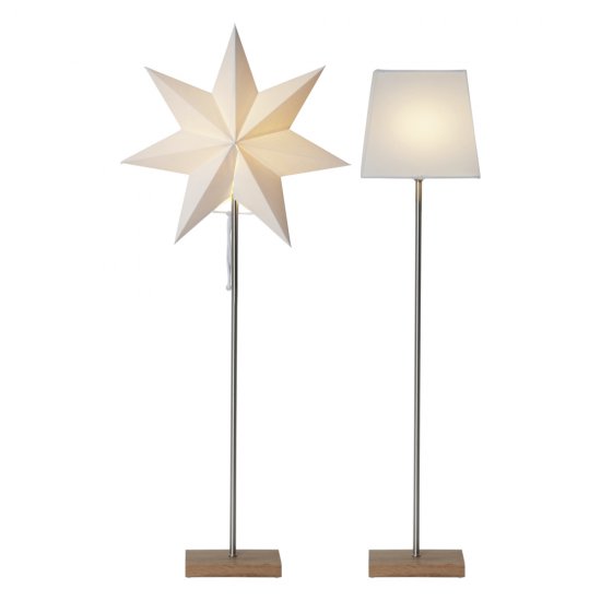 Moa skärm och stjärna på fot - Ek fot